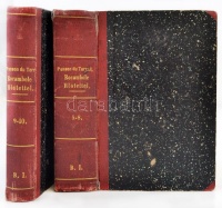 Ponson du Terrail. Rocambole hőstettei. V-X. kötet. Regény. Ford. Mártonffy Frigyes. Pest, 1873. Friebeisz F. II rész. A vad ember halála. 4 köt. (173, 167, 169, 179 l.)  III. rész Baccarat boszúja. 2 köt. (176, 202 l.) Korabeli, kissé