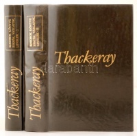 W. M. Thackeray: Sznobok könyve. Esszék, vázlatok, levelek I-II. Thackeray  művei. Bp., 1979, Magyar Helikon. Kiadói, számozott nyl-kötésben, Kiváló állapotban.