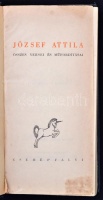 József Attila összes versei és műfordításai. Sajtó alá rendezte Bálint György. Bp,. é. n. Cserépfalvi. 528 p. mm. Kiadói egészvászon-kötésben, gerince kissé sérült kötése laza.