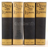 Révai Nagy lexikona 1, 2, 3, 5. kötet. Hasonmás kiadás. Bp., 1992, Babits Kiadó. Kiadói vászonkötésben