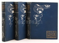 Báró Eötvös József: Magyarország 1514-ben. I-III. Bp., 1892, Ráth Mór kiadása (Athenaeum nyomda). Kiadói aranyozott vászonkötésben.