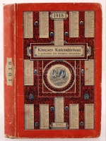 1918 Kincses Kalendáriom. A gyakorlati élet általános útmutatója. 22. évf. Bp., Rákosi Jenő. Érdekes, az első világháborúval kapcsolatos írásokkal, képekkel. Kicsit kopott, díszes kartonált papírkötésben, egyébként jó