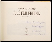 Matolcsy György: Élő emlékeink. A Széchenyi Terv világa. Bp., 2002, Válasz. 221 p.  Dedikált példány!