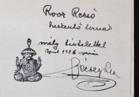 Vécsey Leó: Az életcirkusz. Különös történet. Bp., 1926, Unio Könyvkiadó. 160 p. Kiadói papírkötésben. Dedikált példány!