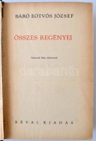 Eötvös József összes regényei. A karthausi I-II.  A falu jegyzője I-II. Magyarország 1514-ben I-II.  A nővérek I-II.Voinovich Géza előszavával. Budapest, 1937, Révai. 328+535+536+326 p. Egybekötve, Kissé kopottas, foltos, aranyozott