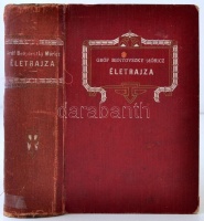 Gróf Benyovszky Móricz életrajza. Képekkel, térképekkel, autographokkal. Életrajz. Írta Jókai Mór. I-II. kötet. Bp., 1888. Ráth Mór. Kiadói, gerincén sérült, felhasadt egészvászon-kötésben, jó állapotban. A kötet a teljes