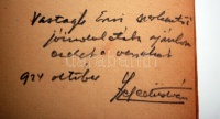 Szegedi István: Boldogság elé. Uj versek. Bp., 1921, Pfeifer F. biz. 64 p. Kiadói papírkötésben. Dedikált példány!