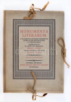 Monumenta literarum. A világirodalom kisebb remekművei legkiválóbb műfordítóink új fordításaiban. Szerkesztette, és sajtó alá rendezte Király György. A könyvdíszeket tervezte Kozma Lajos. I. sorozat: 8 db füzet. Kiadói