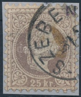 1867 25kr barnás-ibolya '(NAGY)-SZEBEN'