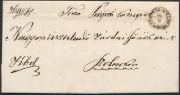 1867 Hivatalos levél 'TÖRÖK SZ. MIKLÓS' - Szolnok