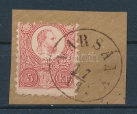 1871 Réznyomat 5kr / Mi 10 'VARSÁNY'