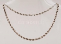 Ezüst nyaklánc, Ag., nettó: 31,1gr., jelzett, 40cm /Silver necklace, Ag, net. 31,1gr, marked, 40cm