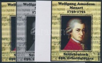 2006/01 Mozart 4 db-os emlékív garnitúra (28.000)