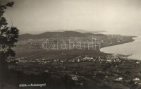 Badacsony, Kilátás a hegyről Badacsonytomaj irányába
