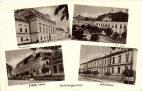 Balassagyarmat, Megyeháza, Városháza, Polgári iskola, Gimnázium (EK)