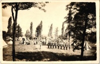 1928 Budapest, levente tábor, photo