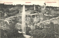 Budapest I. Szent Gellért-szobor, szökőkút (EB)