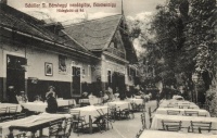 Budapest II. Hűvösvölgy, Schüller J. Hárshegyi vendéglője; Hidegkúti út 84.  (EK)