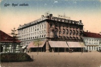 Győr, Royal szálloda (kis szakadás / small tear)