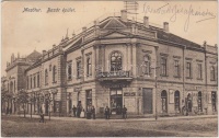 Mezőtúr, Bazár épület, Népbank, Hollander Ede, Bordács Lajos és Tóth Antal üzletei