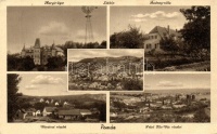 Pomáz, Radnay-villa, Margit-liget, várutcai részlet, Felső Kis-Vác részlet (EB)