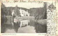 Regécz-Hutta, Háromhuta (Tolcsva) Jagdhaus, vadászlak (kopott sarkak)