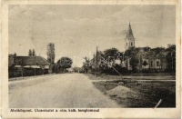 Szeged-Alsóközpont, utca,Római katolikus templom (fa)