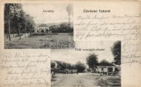 Tahi, Tahitótfalu; Tahi Csárda, az Izraelita Árvaház nyári üdülőtelepe, kiadja Krausz S. (EK)