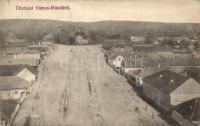 Vámosmikola, Főtér; kiadja Turcsányi Kálmán (hátoldalon festéknyomok)