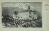 Ada Kaleh; mecset, kiadja Raichl Sándor Junior / mosque (EK)