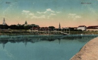 Arad, Maros részlet / river side (EK)