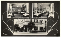 Kolozsvár, Cluj; Fekete László Színházi Sörcsarnoka, belső; Deák Ferenc utca 53. / beer hall, interior (EM)
