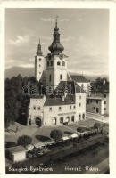 Besztercebánya, Banská Bystrica; Gyógyszertár, piactér, A. Veljacik üzlete / pharmacy, market square, shop, photo (EK)