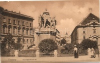 Pozsony, Pressburg; Koronázási dombtér, Hardtmuth E. / Coronation Square