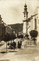 Selmecbánya, Banska Stiavnica; Deák Ferenc utca / Deák Street, photo