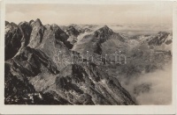 Tátra, kilátás a Szalóki csúcsról észek felé / mountains