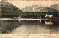 Tátra, Csorba-tó, Kopki, Bástya, Osterva, Tupa / lake, mountain peaks (non PC) (b)