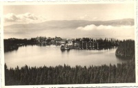 Tátra, Magas Tátra, Vysoké Tatry; Csorba-tó, szálloda / lake, hotel (EK)