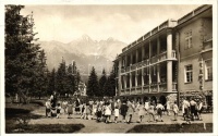 Tátralomnic, Tatranská Lomnica;  Horn gyermekotthon / orphanage