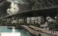 Abbazia, Südstrand, Hotel Bellevue, night (EK)