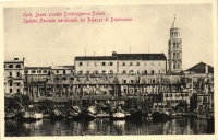 Split, Spalato; Palazzo di Diocleziano / palace, boats