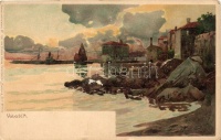 Volosko, Volosca; Ottmar Zieher Künstlerpostkarte No. 1131. litho s: Raoul Frank (EK)