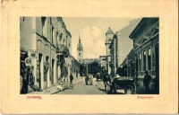 Zombor, Sombor; Zrínyi utca / street (EK)