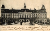 Zombor, Sombor; megyeház, kiadja Kaufmann B. / county house