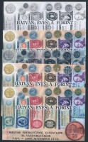 2006/48 Hatvan éves a forint 5 db-os emlékív garnitúra + tanúsítvány (22.000)