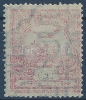 1913 Turul 50f részleges gépszínátnyomattal