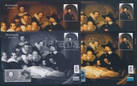 2006/27 Rembrandt 4 db-os emlékív garnitúra azonos sorszámmal (20.000)