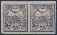 1913 Turul 80f próbanyomat pár