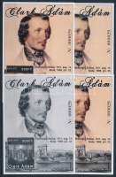 2006/43 Clark Ádám 4 db-os emlékív garnitúra (25.000)