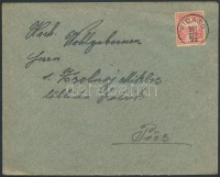 1900 Levél 'HIDASD' - 'PÉCS'